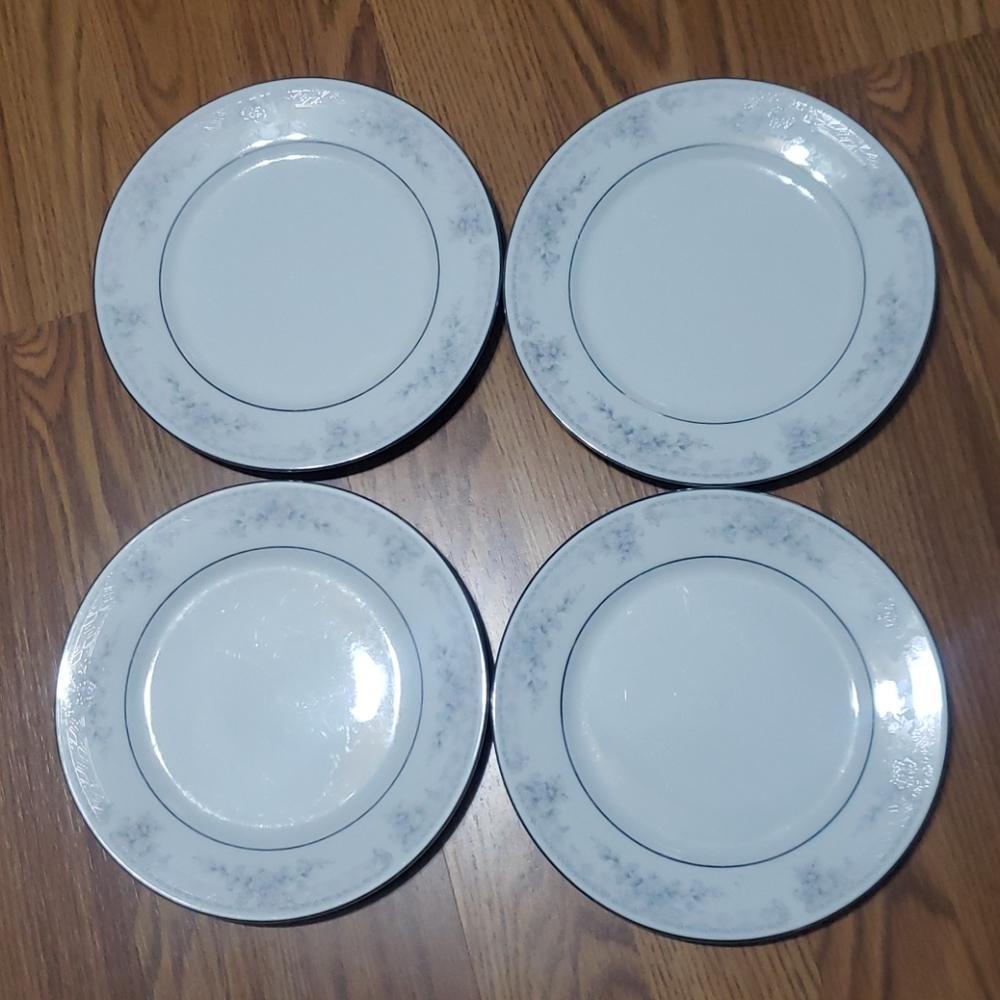 4 Sango Majesty fine China salad plates